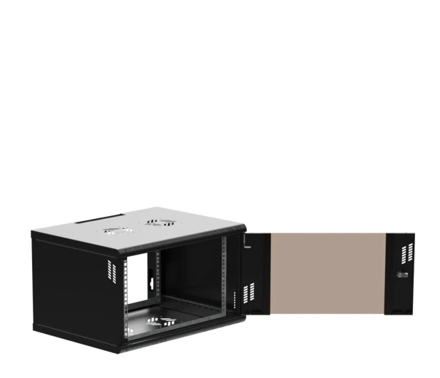 ExtraLink  Wisząca 19" 6U 600x450mm Premium jednosekcyjna (czarna) - 1323212 - zdjęcie 4